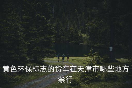 黃色環保標志的貨車在天津市哪些地方禁行