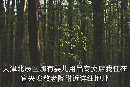 天津市北辰區彩之焙電子商務中心，天津北辰區哪有嬰兒用品專賣店我住在宜興埠敬老院附近詳細地址