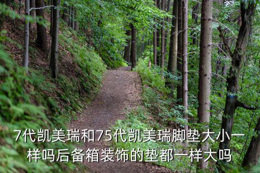 7代凱美瑞和75代凱美瑞腳墊大小一樣嗎后備箱裝飾的墊都一樣大嗎