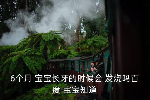 寶寶長牙會發燒嗎