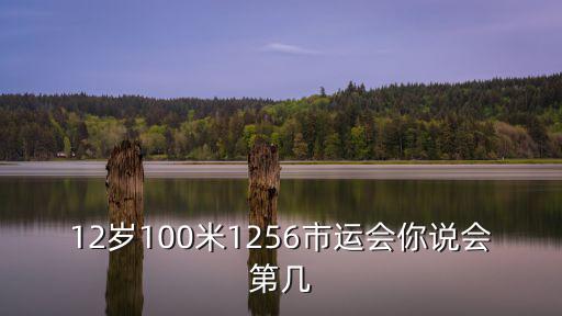 12歲100米1256市運會你說會第幾