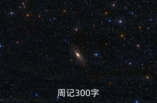 周記300字