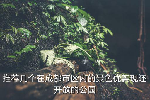 推薦幾個在成都市區內的景色優美現還開放的公園