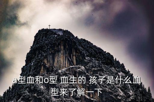 o型血和o型血生的孩子,孩子天生ab型和o型血有兩種可能