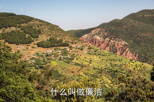 什么叫做廉潔