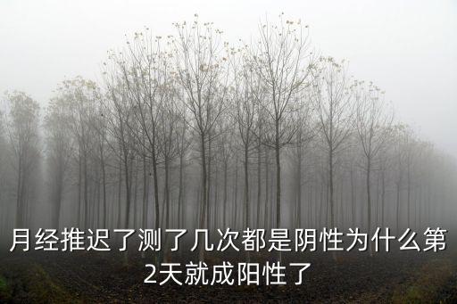為什么多次陰性后陽性，有沒有人測孕紙測了很多次都是陰性 可是去醫院檢查卻是陽性的呢 急
