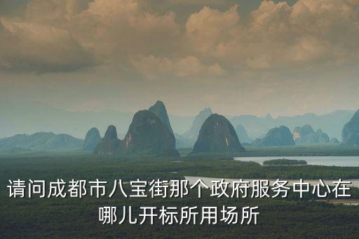 成都市政府生活服務中心，查一下成都政務中心在什么地方