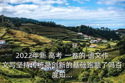 新高考一卷語文,全國卷高考語文試題有四大題