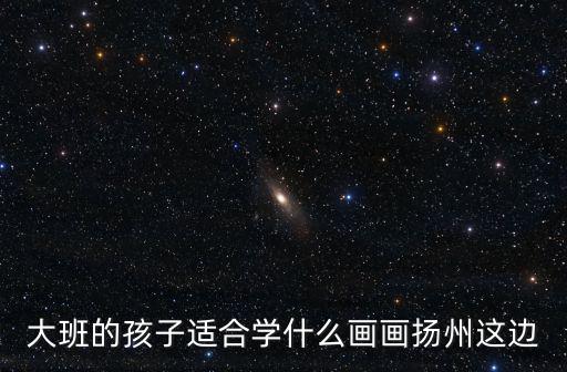 大班的孩子適合學什么畫畫揚州這邊