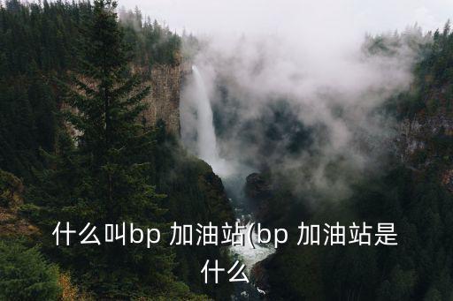 什么叫bp 加油站(bp 加油站是什么
