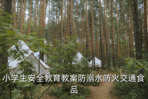 小學(xué)安全教案，小學(xué)生安全教育教案防溺水防火交通食品