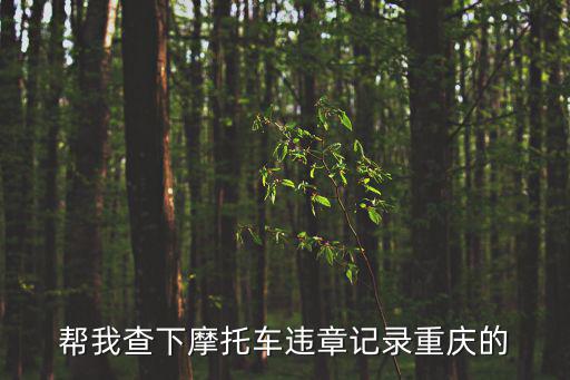 重慶市摩托車違規(guī)名單，重慶市交通違法行為代碼16360
