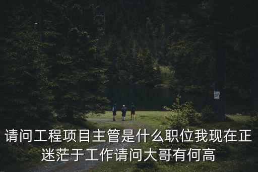 項目主管，請問工程項目主管是什么職位我現在正迷茫于工作請問大哥有何高