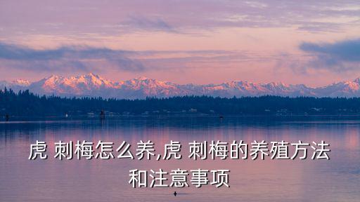 虎刺梅怎么養,喜光植物栽培技巧（一）