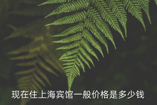 現(xiàn)在住上海賓館一般價格是多少錢
