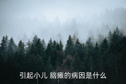 腦癱原因,兒童患病原因復(fù)雜多數(shù)能查出確切病因