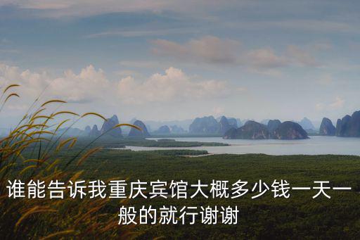 誰能告訴我重慶賓館大概多少錢一天一般的就行謝謝