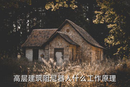 高層建筑阻尼器人什么工作原理