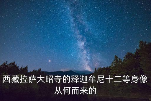西藏拉薩大昭寺的釋迦牟尼十二等身像從何而來的