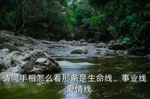 請問手相怎么看那條是生命線、事業線、愛情線