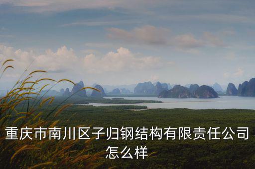 重慶市南川區子歸鋼結構有限責任公司怎么樣