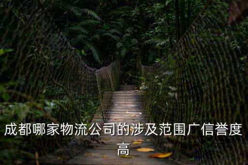 成都哪家物流公司的涉及范圍廣信譽度高