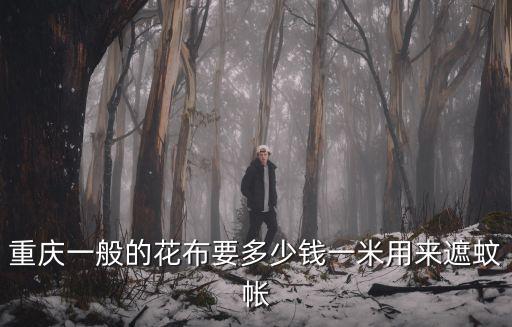 重慶一般的花布要多少錢一米用來遮蚊帳