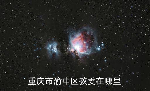 重慶市渝中區教委在哪里