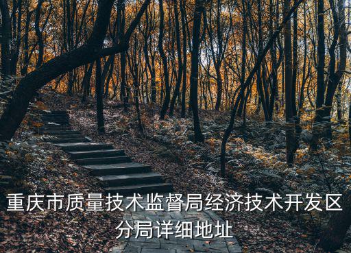重慶市質量技術監督局經濟技術開發區分局詳細地址