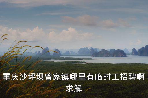 重慶沙坪壩曾家鎮(zhèn)哪里有臨時(shí)工招聘啊求解