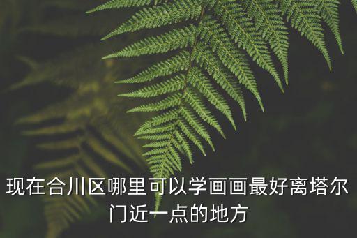 現在合川區哪里可以學畫畫最好離塔爾門近一點的地方