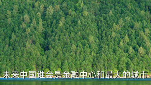 未來中國誰會(huì)是金融中心和最大的城市