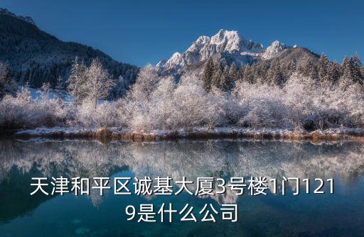 天津市成基建筑技術有限公司，天津建筑工程公司