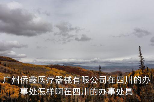 廣州僑鑫醫(yī)療器械有限公司在四川的辦事處怎樣啊在四川的辦事處具