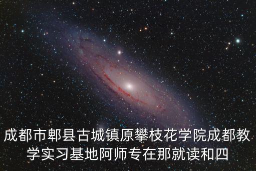 成都市郫縣古城鎮(zhèn)原攀枝花學(xué)院成都教學(xué)實(shí)習(xí)基地阿師專在那就讀和四