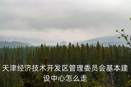 天津經濟技術開發區管理委員會基本建設中心怎么走
