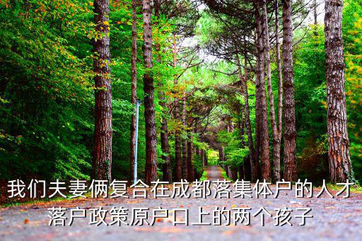 我們夫妻倆復(fù)合在成都落集體戶的人才落戶政策原戶口上的兩個(gè)孩子