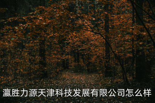 瀛勝力源天津科技發展有限公司怎么樣
