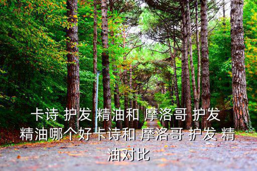 摩洛哥護發精油,護發精油知多少?問與答（13）
