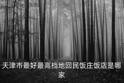 天津市最好最高檔地回民飯莊飯店是哪家