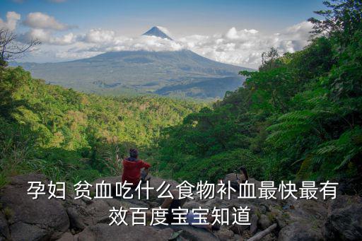 孕婦貧血怎么食補,孕婦貧血重在預防補鐵最快最好方法是吃鐵
