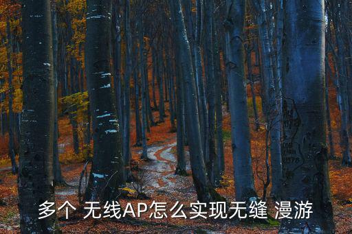 無線漫游,怎么樣才能無線連接ap1?一文看懂
