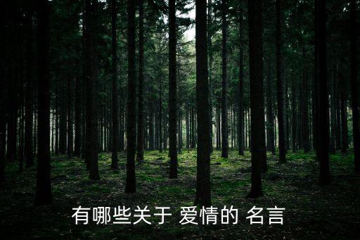 愛情的名言名句,愛情是前進加速器不是工作和學習絆腳石