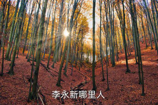 李永新哪里人