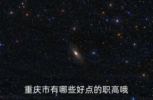 重慶市有哪些好點的職高哦