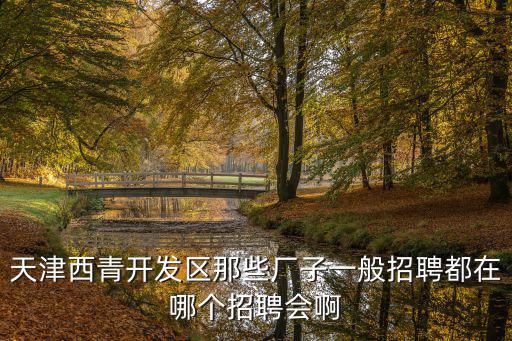 天津市西青區(qū)就業(yè)合作協(xié)會(huì)，天津西青開(kāi)發(fā)區(qū)那些廠子一般招聘都在哪個(gè)招聘會(huì)啊
