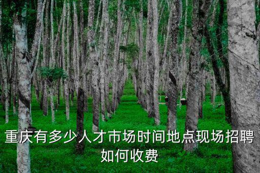 重慶有多少人才市場時間地點現(xiàn)場招聘如何收費