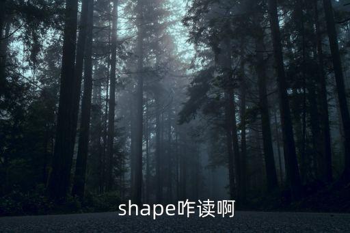 shape怎么讀