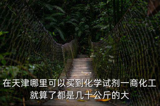 在天津哪里可以買到化學試劑一商化工就算了都是幾十公斤的大