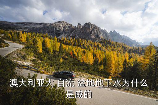 澳大利亞大 自流 盆地地下水為什么是咸的
